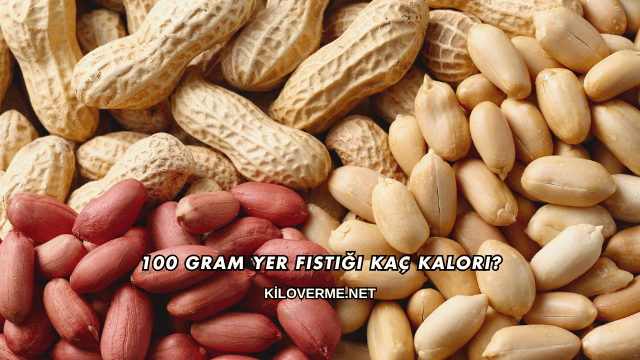 100 Gram Yer Fıstığı Kaç Kalori?