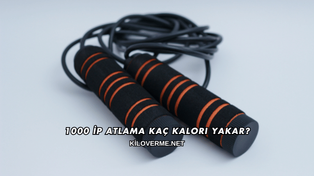 1000 İp Atlama Kaç Kalori Yakar?