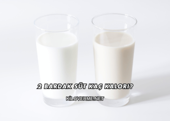 2 Bardak Süt Kaç Kalori?