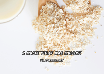 2 Kaşık Yulaf Kaç Kalori?