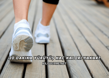 20 Dakika Yürüyüş Kaç Kalori Yakar?