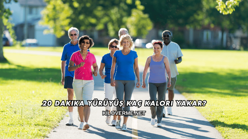 20 Dakika Yürüyüş Kaç Kalori Yakar?