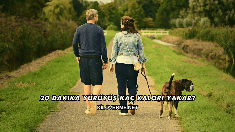 20 Dakika Yürüyüş Kaç Kalori Yakar?