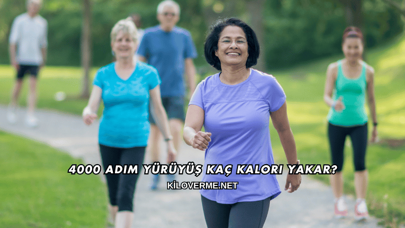 4000 Adım Yürüyüş Kaç Kalori Yakar?