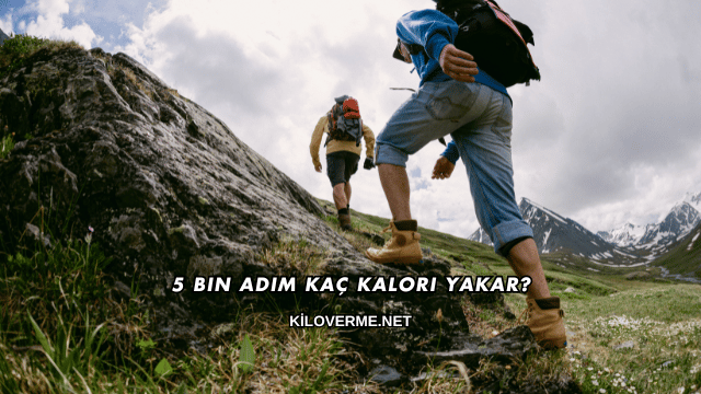 5 Bin Adım Kaç Kalori Yakar?