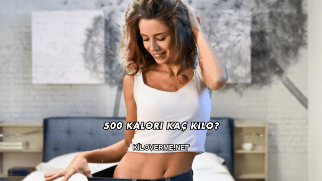 500 Kalori Kaç Kilo?