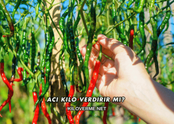 Acı Kilo Verdirir mi?