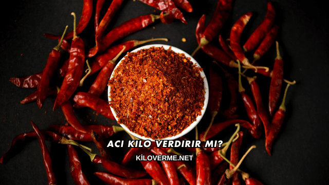 Acı Kilo Verdirir mi?