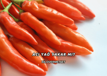 Acı Yağ Yakar mı?