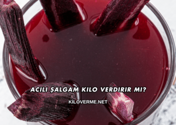 Acılı Şalgam Kilo Verdirir mi?