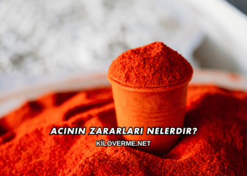 Acının Zararları Nelerdir?