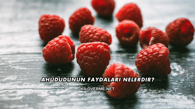Ahududunun Faydaları Nelerdir?