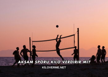 Akşam Sporu Kilo Verdirir mi?