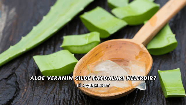 Aloe Veranın Cilde Faydaları Nelerdir?
