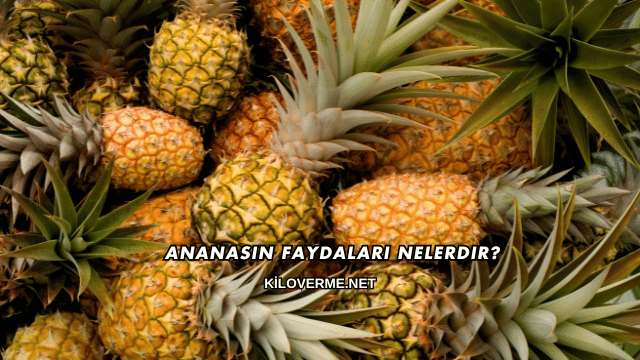 Ananasın Faydaları Nelerdir?