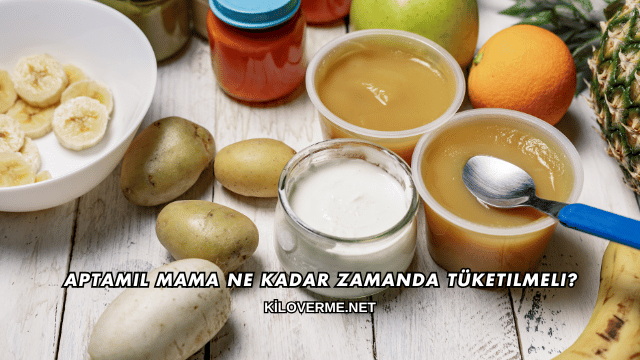 Aptamil Mama Ne Kadar Zamanda Tüketilmeli?