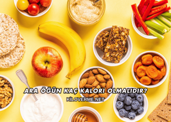 Ara Öğün Kaç Kalori Olmalıdır?