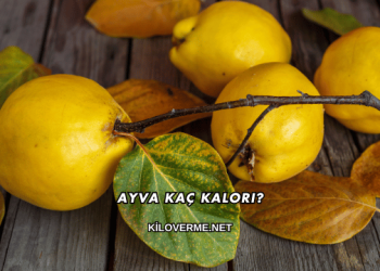 Ayva Kaç Kalori?