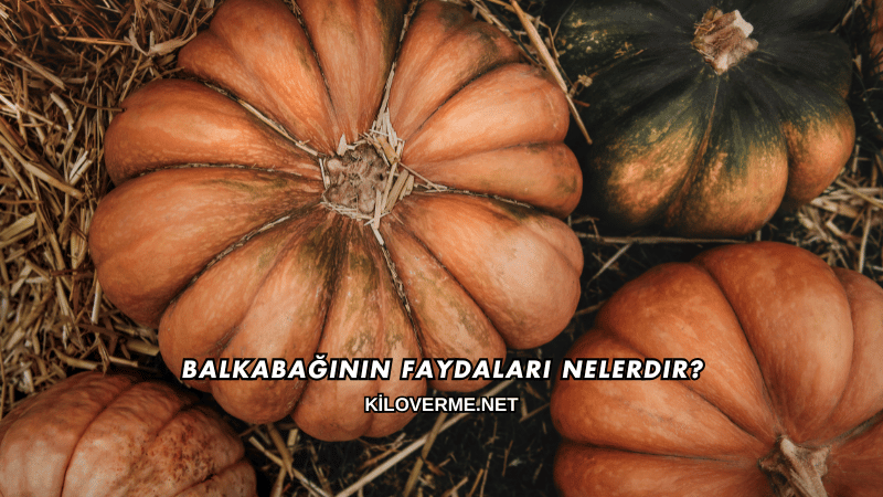 Balkabağının Faydaları Nelerdir?