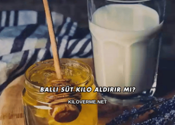 Ballı Süt Kilo Aldırır mı?