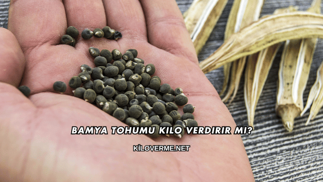 Bamya Tohumu Kilo Verdirir mi?