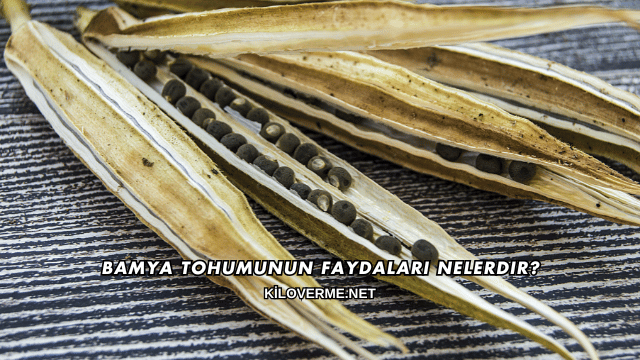 Bamya Tohumunun Faydaları Nelerdir?