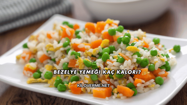 Bezelye Yemeği Kaç Kalori?