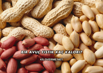 Bir Avuç Fıstık Kaç Kalori?