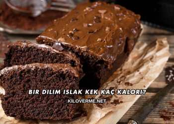 Bir Dilim Islak Kek Kaç Kalori?