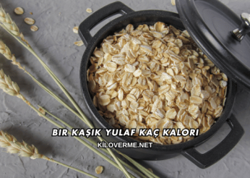 Bir Kaşık Yulaf Kaç Kalori