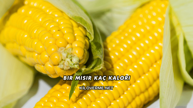 Bir Mısır Kaç Kalori