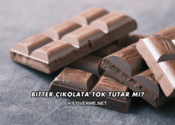 Bitter Çikolata Tok Tutar mı?