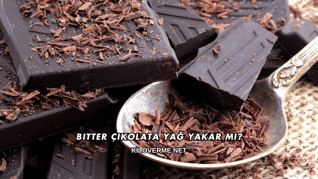 Bitter Çikolata Yağ Yakar mı?