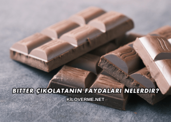 Bitter Çikolatanın Faydaları Nelerdir?
