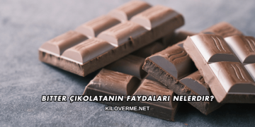 Bitter Çikolatanın Faydaları Nelerdir?