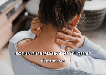 Boyun Tutulmasına Ne İyi Gelir?