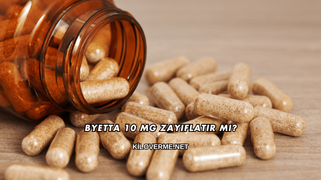 Byetta 10 Mg Zayıflatır mı?
