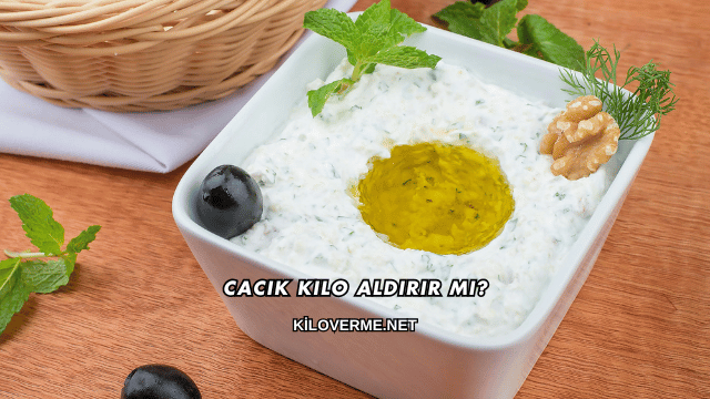 Cacık Kilo Aldırır mı?
