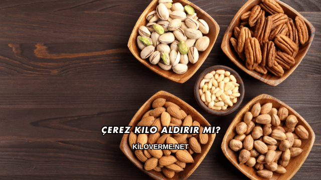 Çerez Kilo Aldırır mı?