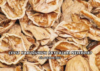 Ceviz Kabuğunun Faydaları Nelerdir?