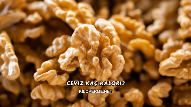 Ceviz Kaç Kalori?