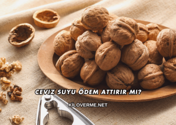 Ceviz Suyu Ödem Attırır mı?