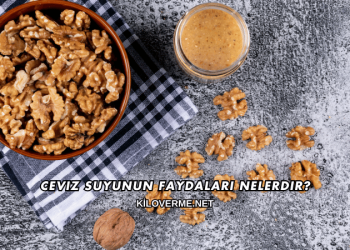 Ceviz Suyunun Faydaları Nelerdir?