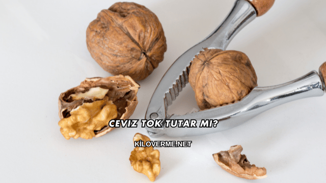 Ceviz Tok Tutar mı?