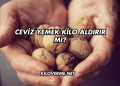 Ceviz Yemek Kilo Aldırır mı?