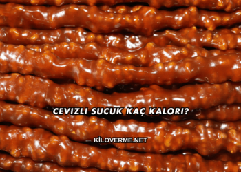 Cevizli Sucuk Kaç Kalori?