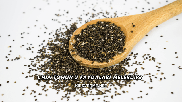Chia Tohumu Faydaları Nelerdir?