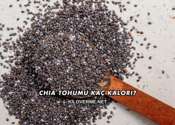 Chia Tohumu Kaç Kalori?