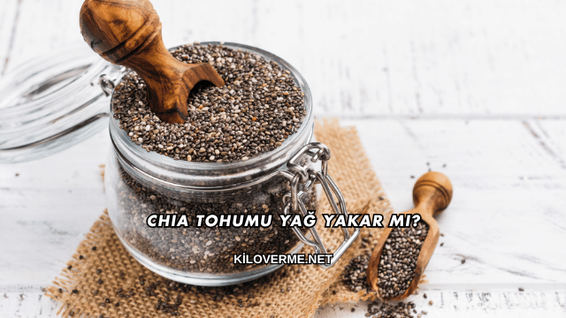 Chia Tohumu Yağ Yakar mı?