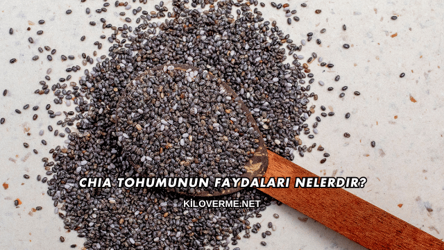 Chia Tohumunun Faydaları Nelerdir?